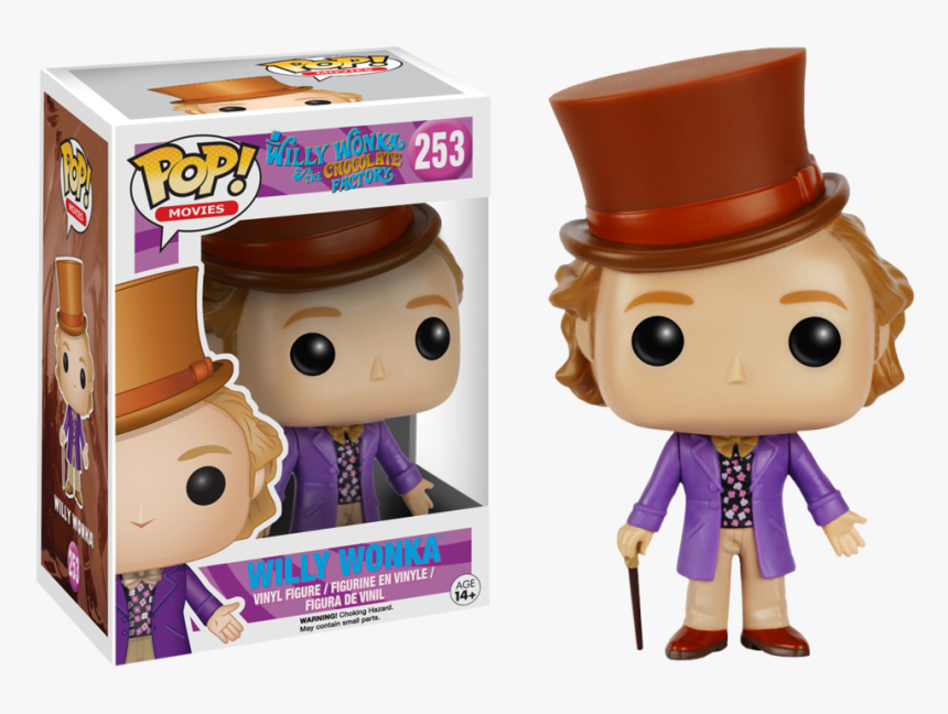 Willy Wonka Pop Figures, HD Png Download