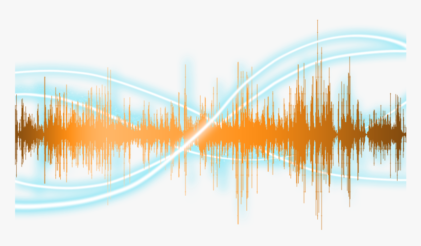 Audio Wave Png Clipart Wave Sound - Reflection, Transparent Png