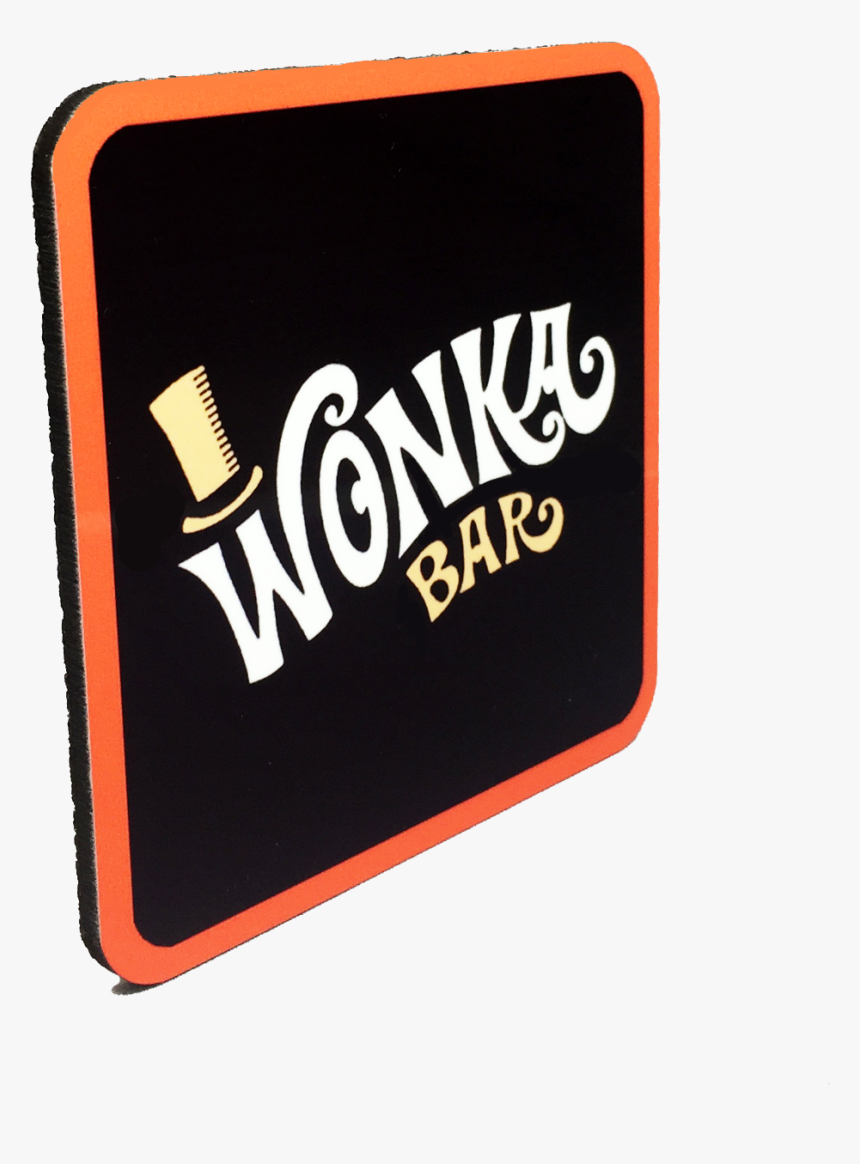 Willy Wonka Drink Coaster - Label, HD Png Download
