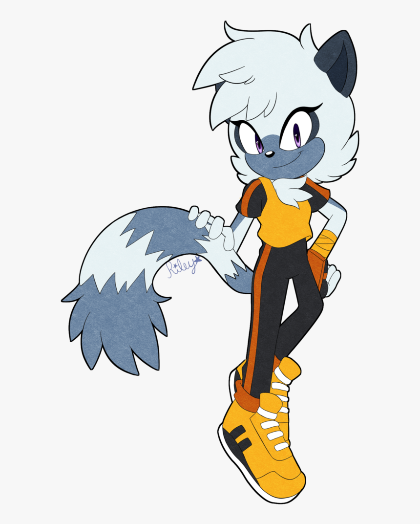 Tangle The Ring Tailed Lemur By Rileyslilstar - Sonic Tangle The Ring Tailed Lemur, HD Png Download