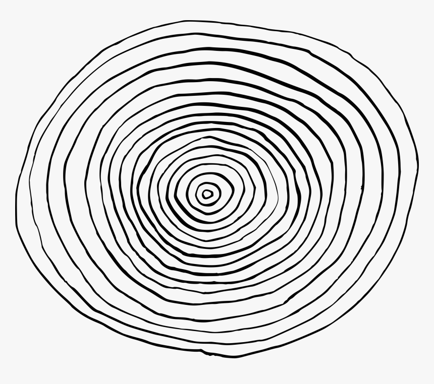 Drawn Circular Design Elements 4 - Circle, HD Png Download