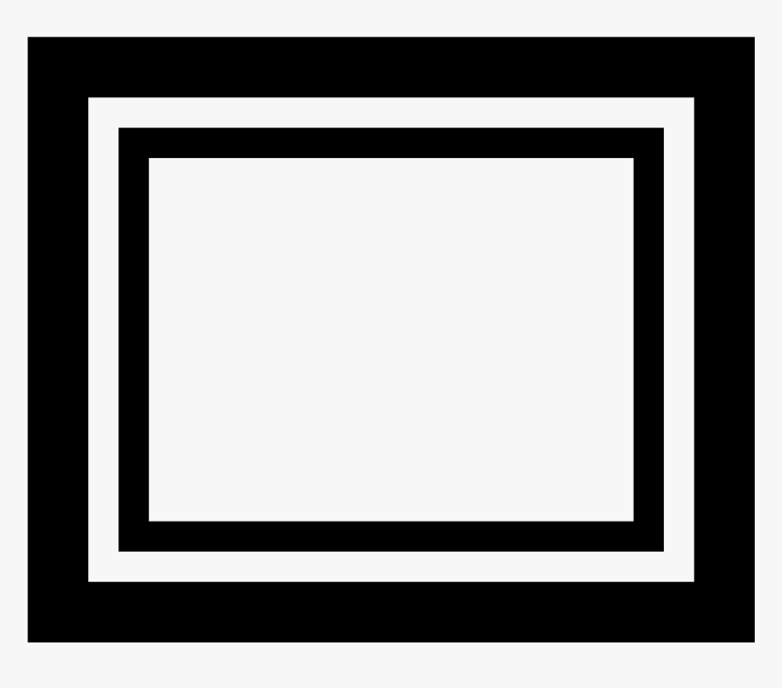 Black And White Photo Frame Png Clipart , Png Download, Transparent Png