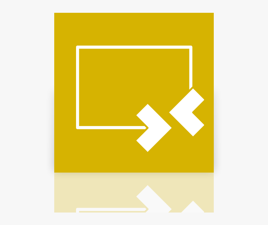 Desktop, Remote, Mirror Icon - Remote Desktop Flat Icon, HD Png Download