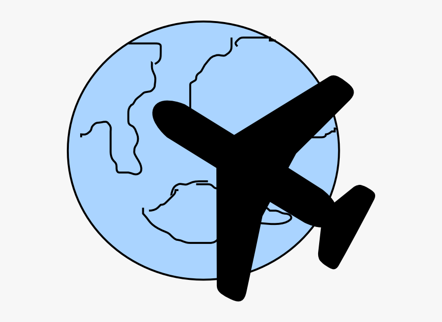 Clipart Of A Plane, HD Png Download