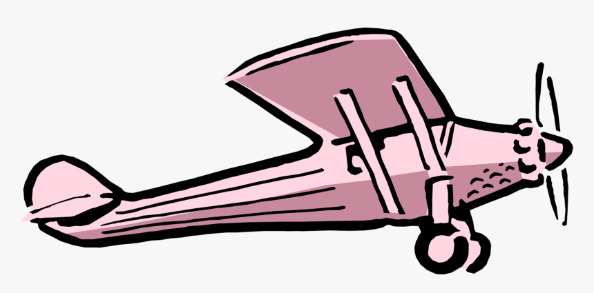 Vector Illustration Of Charles Lindbergh Completes - Charles A Lindbergh Cartoon, HD Png Download