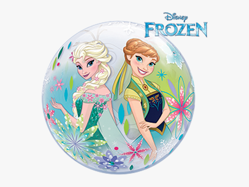 Qualatex Disney Frozen Fever Qualatex 12 Inch Air Fill - 6th Birthday Frozen Design, HD Png Download