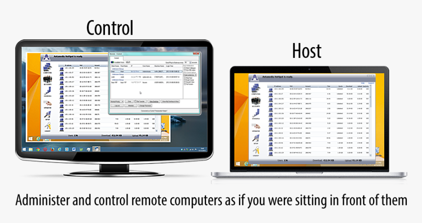 Computer Control Software, HD Png Download