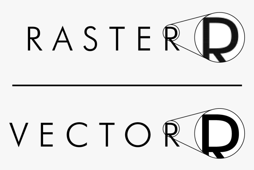 The Difference Between Vector Graphics And Raster Images - Parallel, HD Png Download