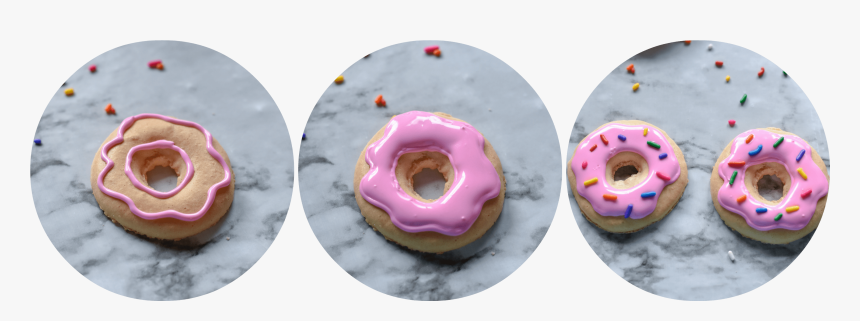 Adorable Donut Macaron Recipe - Bánh, HD Png Download