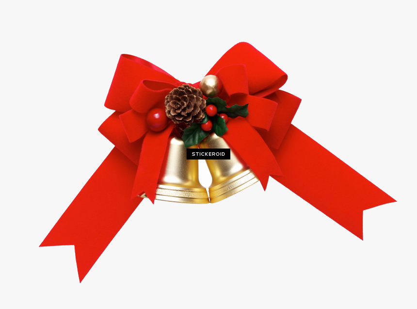 Red Gift Ribbon - Gift Ribbon Christmas Png, Transparent Png