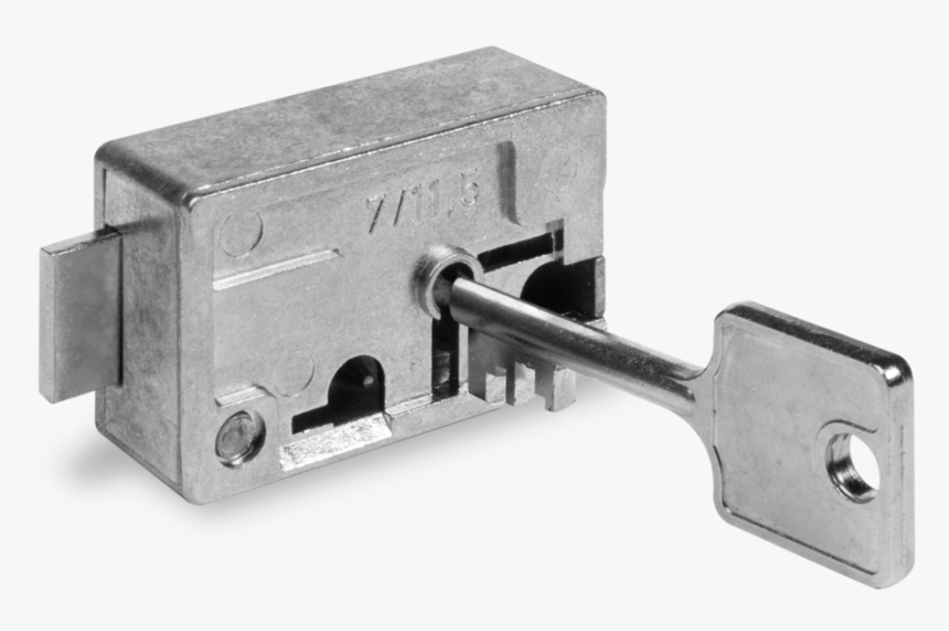 Lock For Letter Box, Die-cast Zinc Version, 2 Nickel - Key, HD Png Download