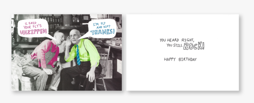 Age Jokes Sell Well, And Photos Of Old People Saying - Animation, HD Png Download