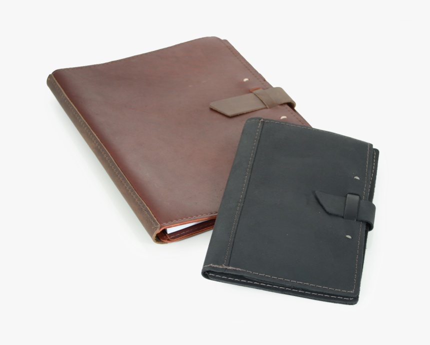 Rustic Leather Pad Portfolio - Rustic Leather Folios, HD Png Download