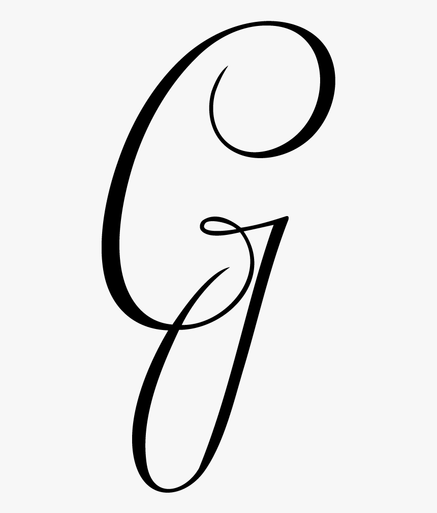 Transparent Monogram Clipart - G Letter Png, Png Download