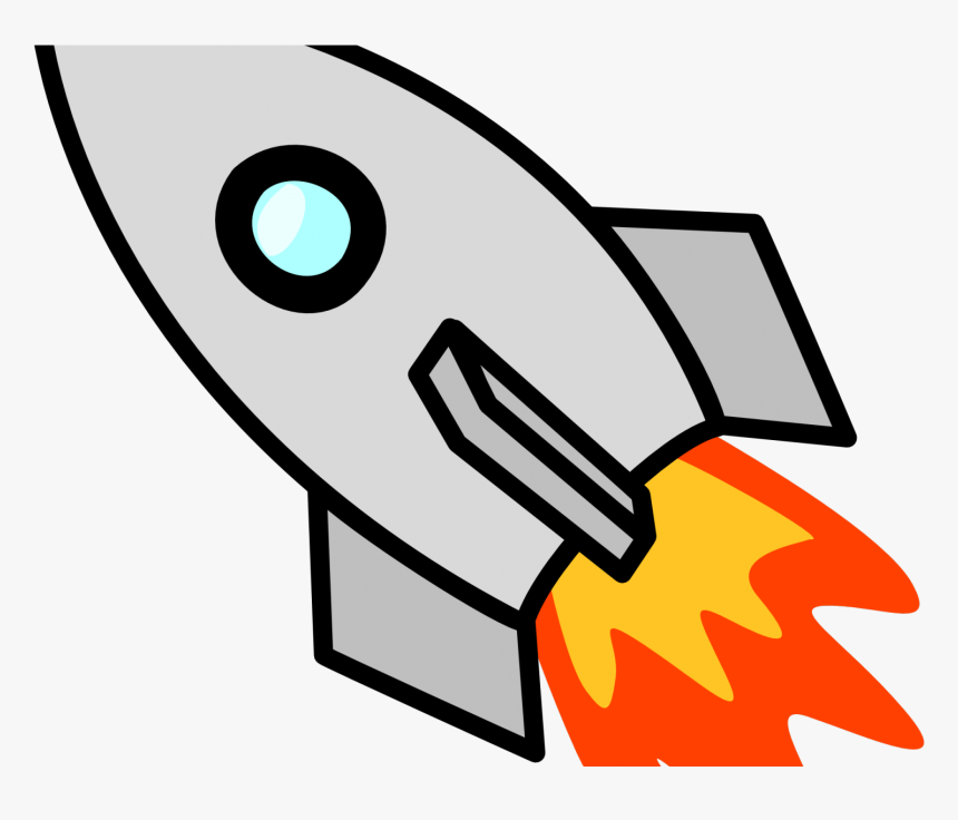 Fire Flames Clipart Rocket Ship - Rocket Ship Clipart Png, Transparent Png