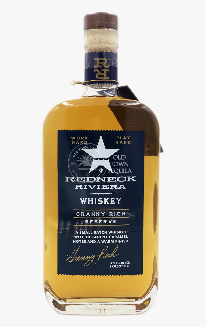Redneck Riviera Granny Rich Reserve Whiskey 750ml - Glass Bottle, HD Png Download