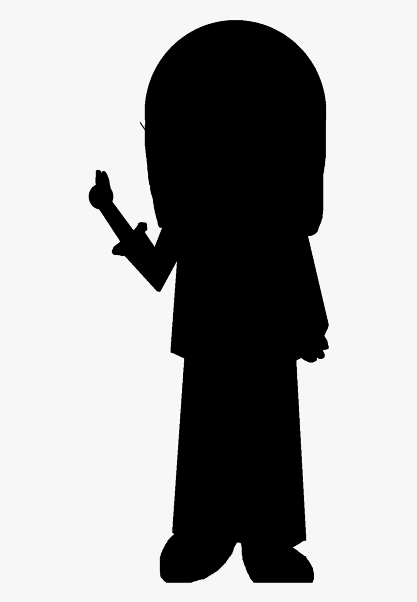Microphone Human Behavior Silhouette - Silhouette, HD Png Download