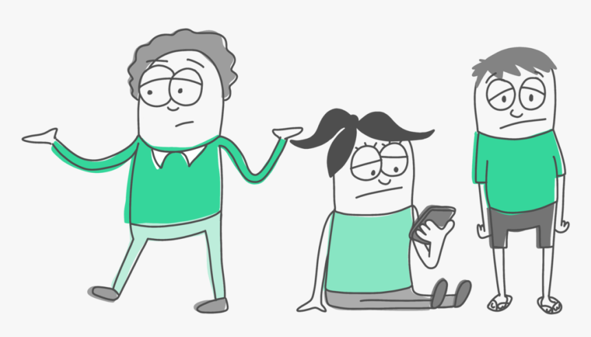 Disconnected Residents2 - Cartoon, HD Png Download