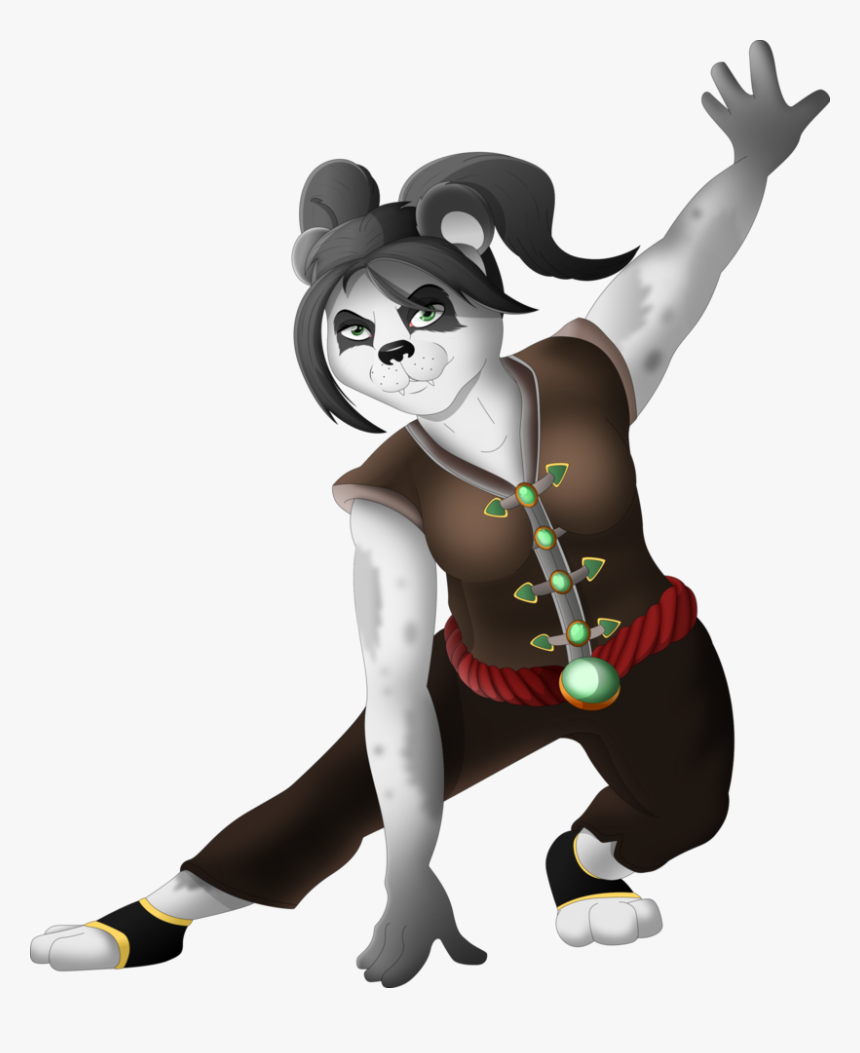Monk Drawing Pandaren - Cartoon, HD Png Download