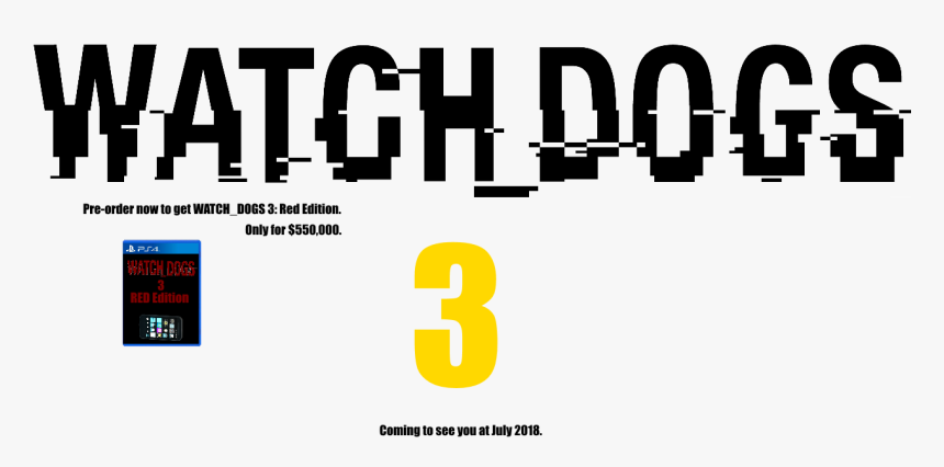 Watch Now Png - Watch Dogs 3 Logo Png, Transparent Png