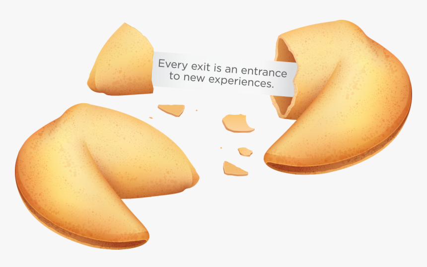 A Fortune Cookie With The Encouraging Message, Every - Fortune Cookie, HD Png Download
