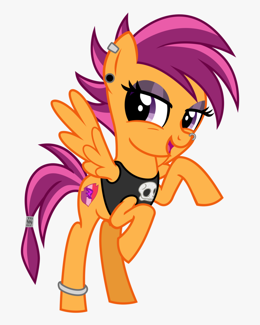 Mlp Scootaloo Teen, HD Png Download