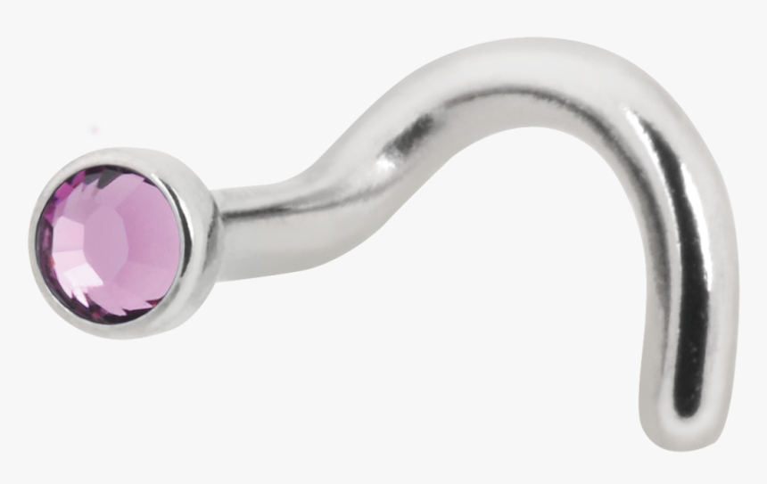 Titanium Nose Stud - Nose Piercing, HD Png Download