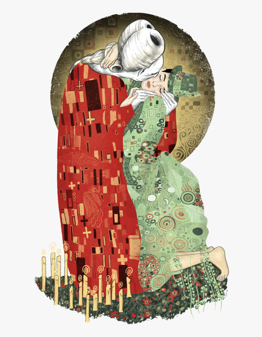 El Beso De Klimt Dracula , Png Download - Dracula The Kiss, Transparent Png