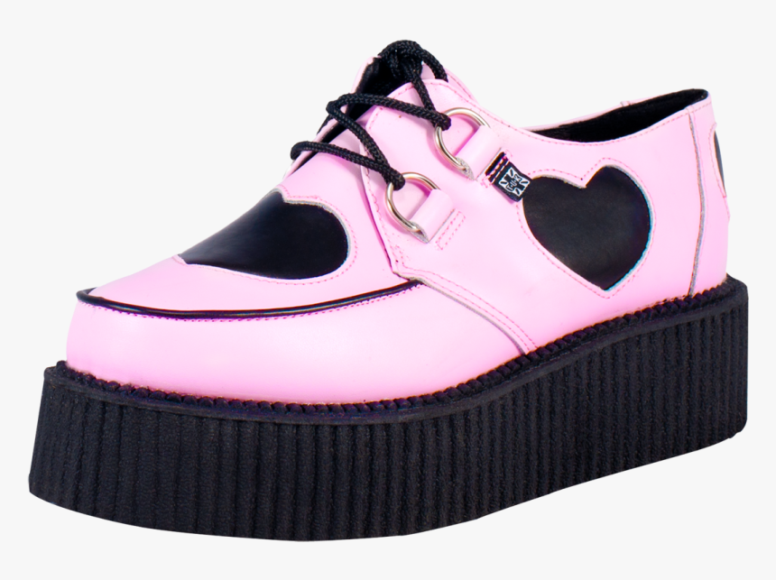 Tuk Pink Heart Creepers, HD Png Download