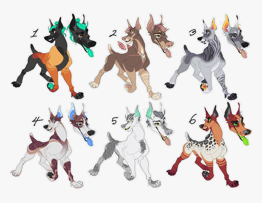 Doberman Pack [closed] - Cartoon, HD Png Download