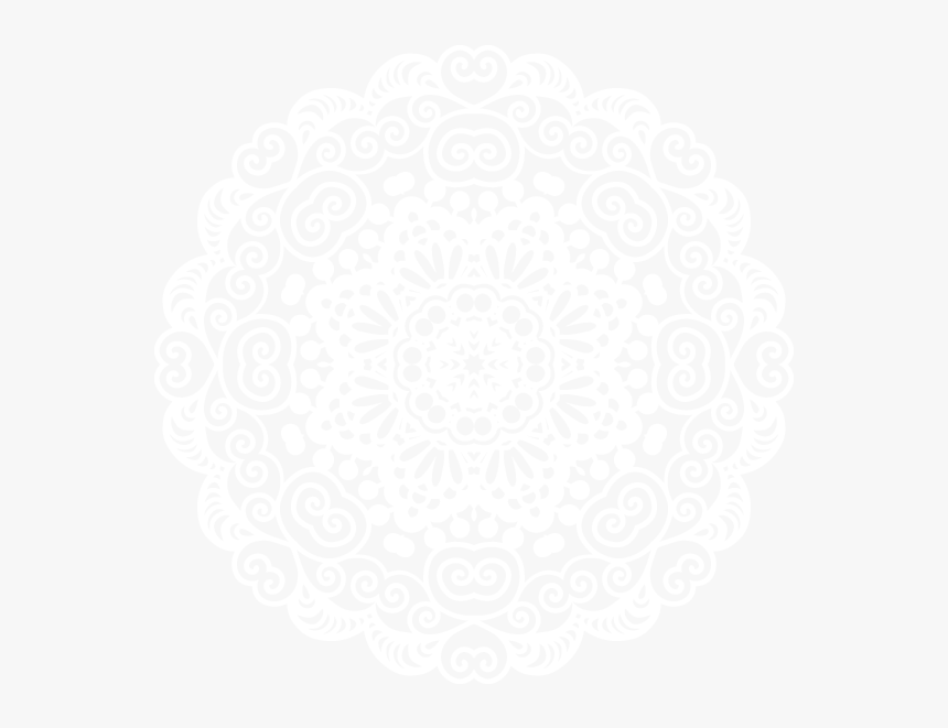 Mandala White Png - Mandala Mickey, Transparent Png