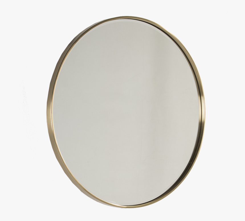 Clip Art Transparent Gold Glow - Espejo Redondo Metal Dorado, HD Png Download