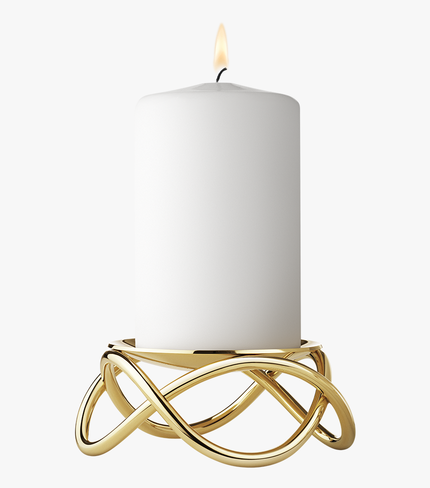 Glow Candleholder - Georg Jensen Gold Candle Holder, HD Png Download