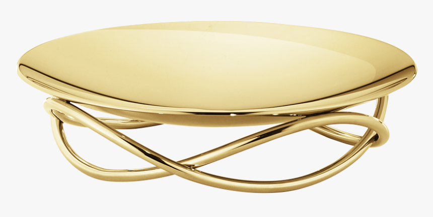 Glow Dish, Medium, Gold Plated - Georg Jensen Glow Skål Guld, HD Png Download