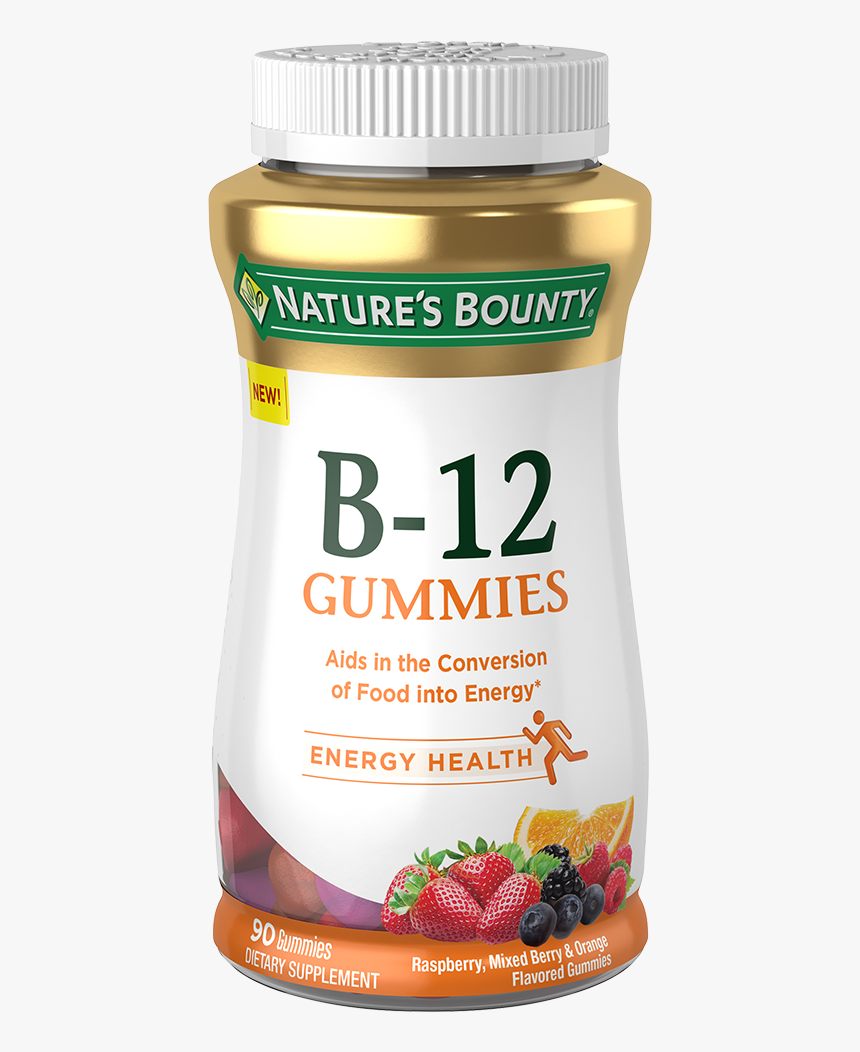 Vitamin B12 Gummies - Nature's Bounty Vitamin B12 Gummies, HD Png Download