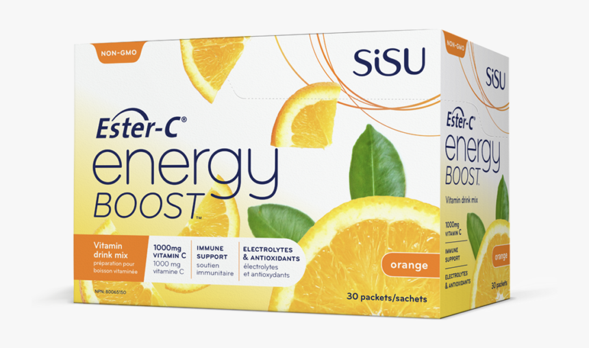 Box Of Sisu Energy Boost - Ester, HD Png Download