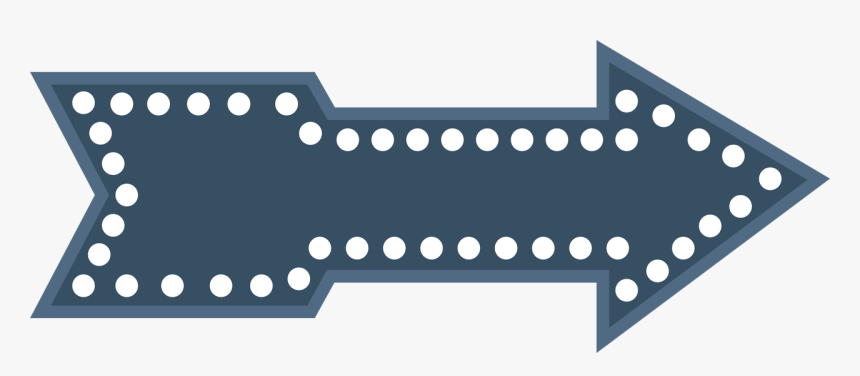 Summer Arrow Svg Cut File - Seta Com Lampadas Desenho, HD Png Download