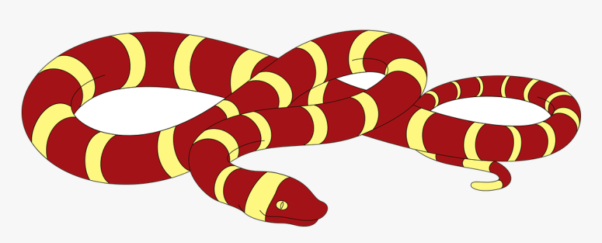Red Snake Clipart, HD Png Download