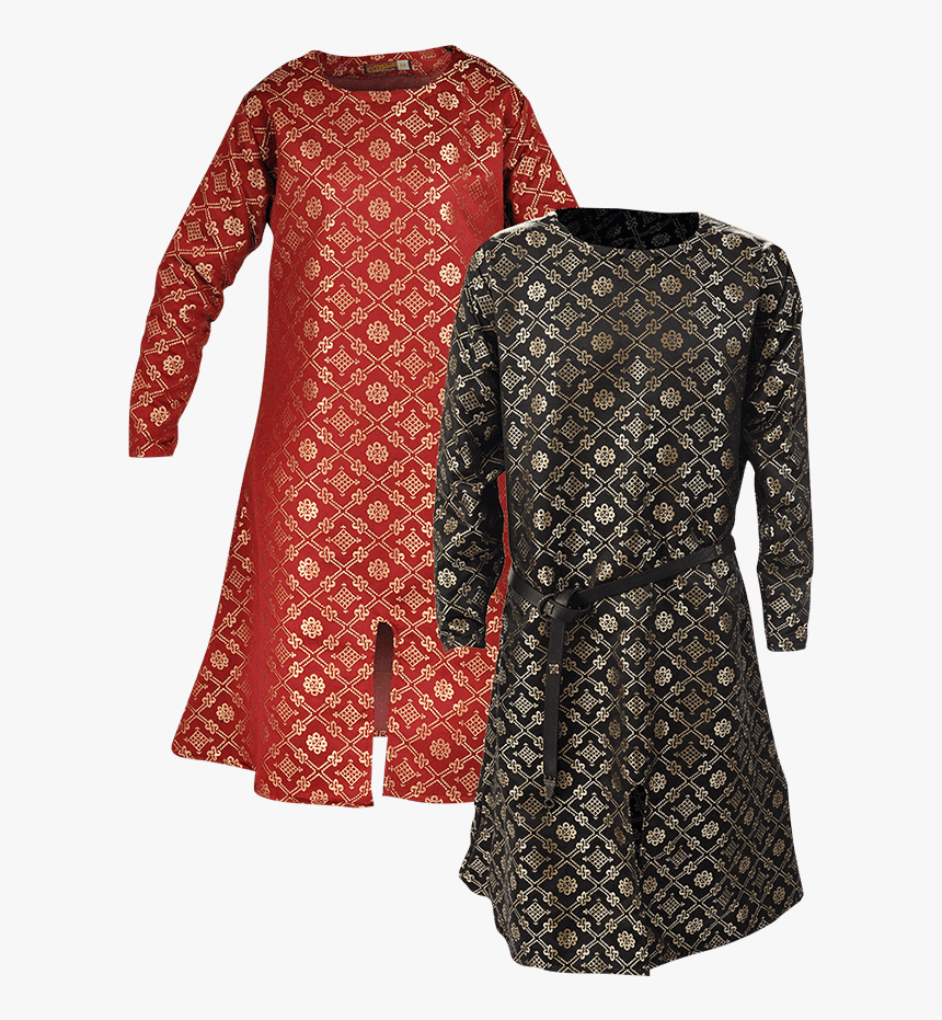Wolfram Damask Tunic - Damask Clothing Medieval, HD Png Download