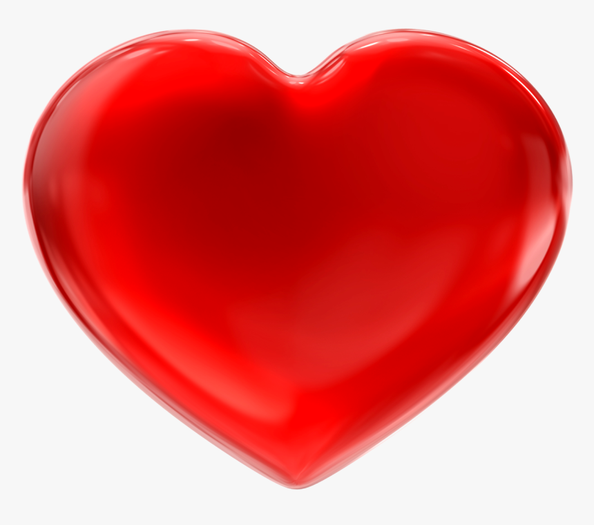 Red Heart 3d Pngimage - Сердце И Черт Без Фона, Transparent Png