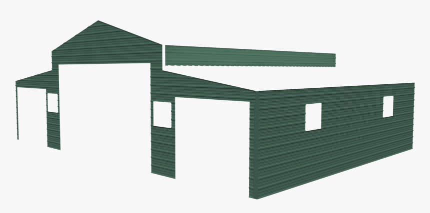 Barn Wall E Green - Shed, HD Png Download