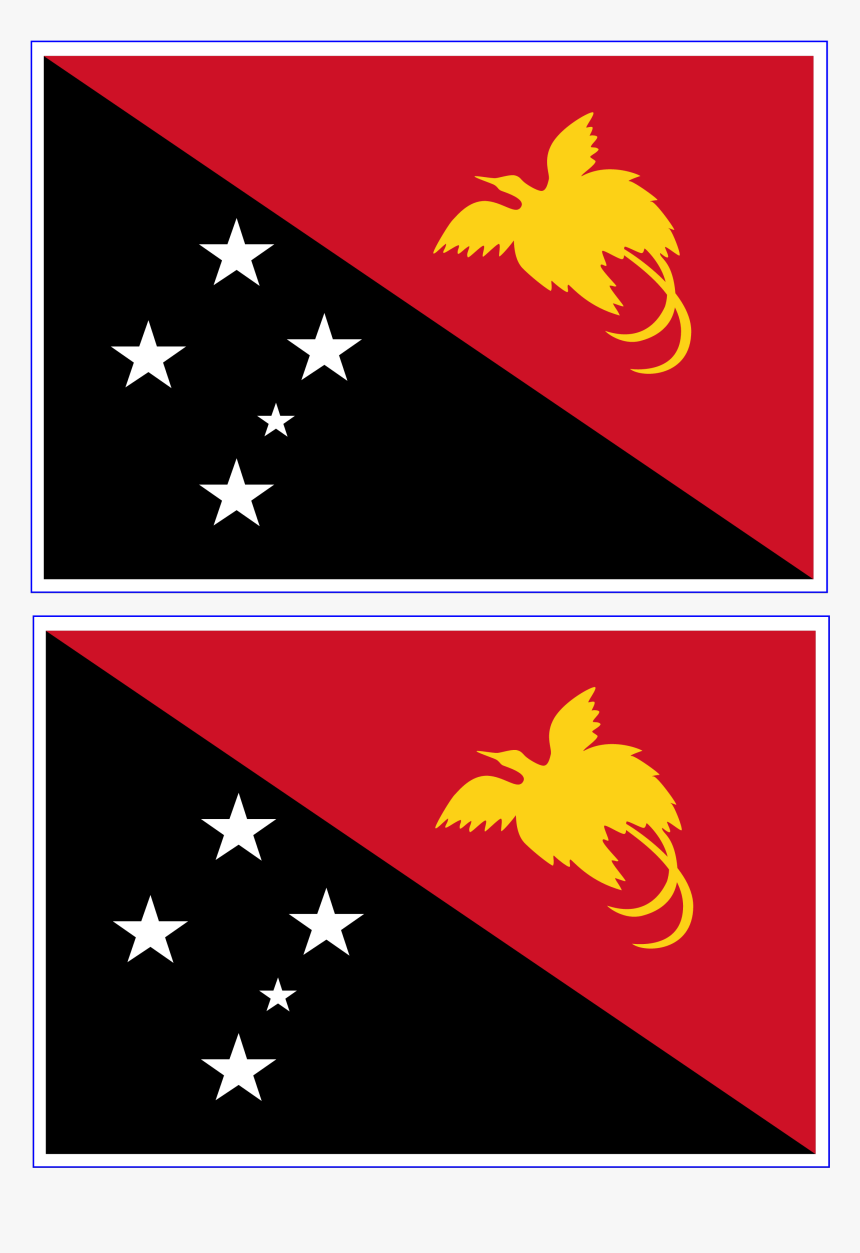 Papua New Guinea Flag Main Image - Papua New Guinea Flag, HD Png Download