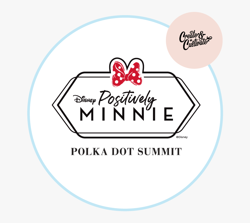 Minnie Polkadot Blocks 02 - Circle, HD Png Download