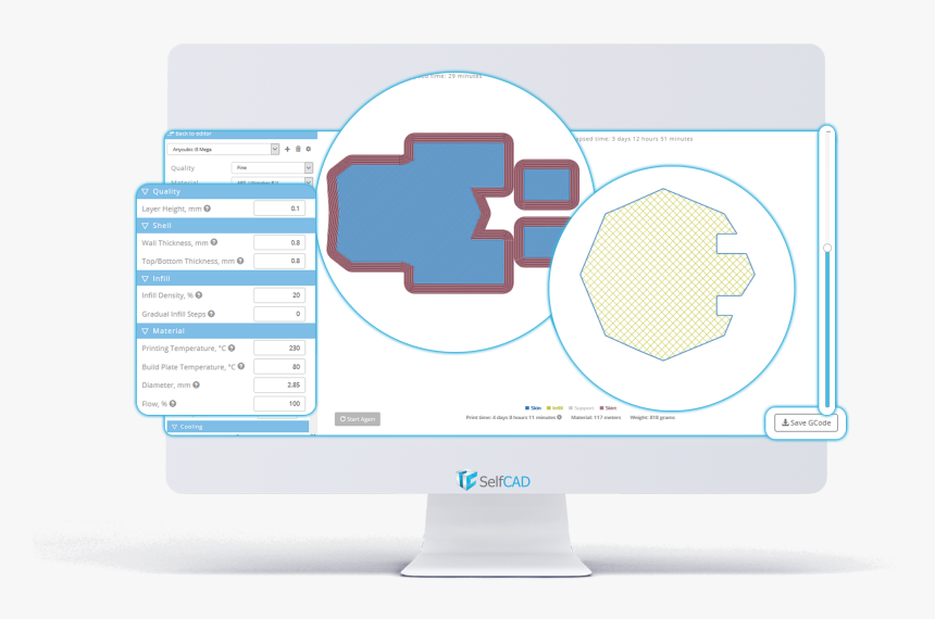 Computer Monitor, HD Png Download