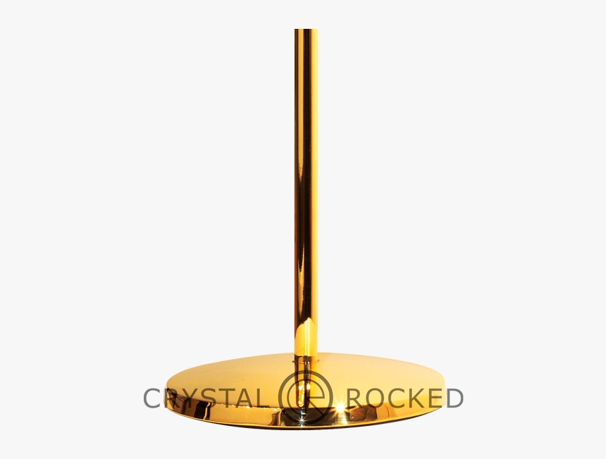 Microphone Stand 24ct Gold Plated - Circle, HD Png Download