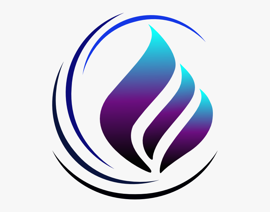 Free Download Flame Clipart Line Purple Clip Art - Circle, HD Png Download