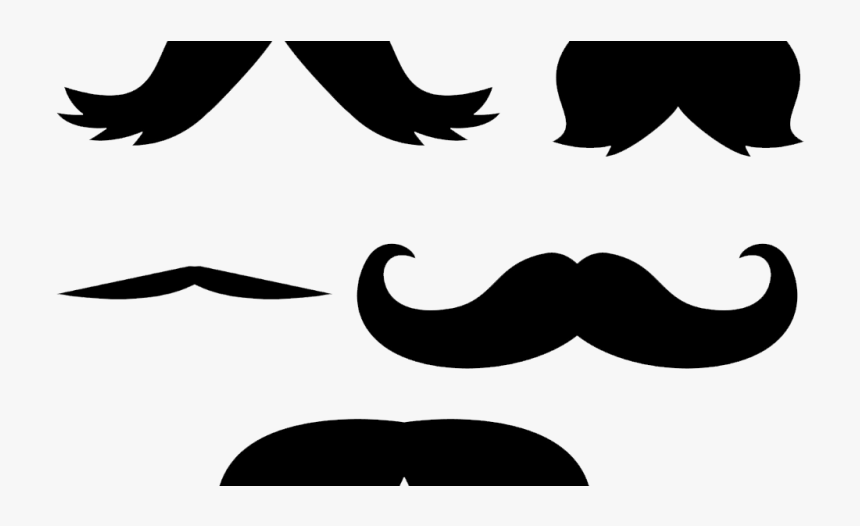 Mustaches Clip Art Png No Background Transparent Png, Png Download