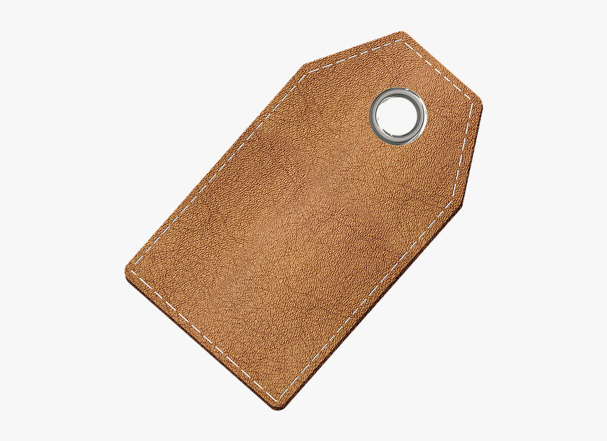 Leather Tag Png, Transparent Png
