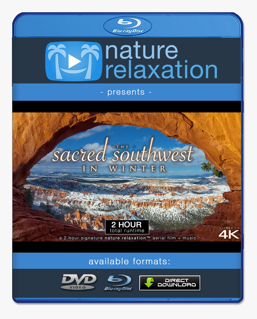The Sacred Southwest In Winter - Nature Relaxation Celestial Relaxation, HD Png Download