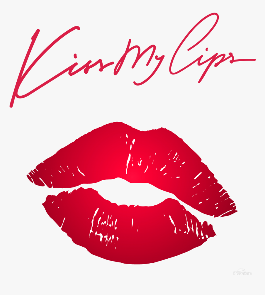 Kiss68a Print - Labios Vector Gratis, HD Png Download